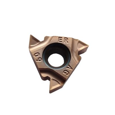 As inserções externos das ferramentas de corte do CNC rosqueiam inserções para o metal 16ER