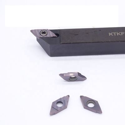 PVD que reveste o CNC do torno da inserção do carboneto do CNC que rosqueia a inserção TKFT12R6005